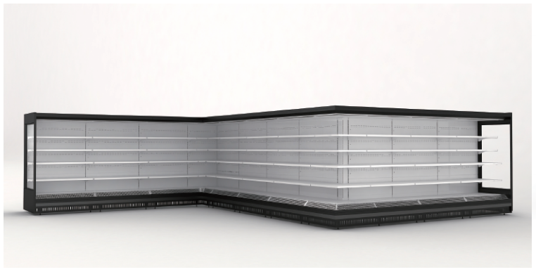 RVC2-4A2-109   Open horizontal showcase